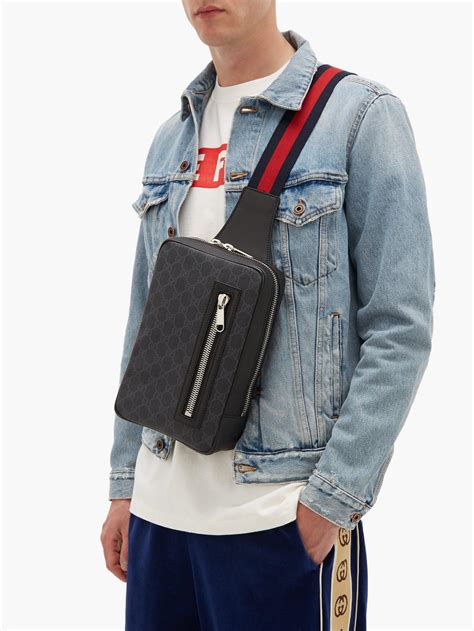 gucci men body bag|men's gucci crossbody bag sale.